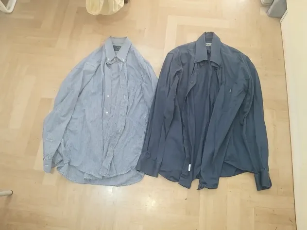 lotto 8 camice uomo taglia L. Tra cui Benetton sisly proposte uomo denim In dis - Foto 4