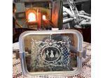 Vassoio Stile Veneziano - Inciso - Vetro di Murano Originale, inizi XX secolo.