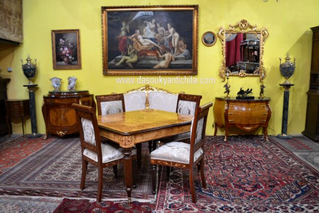 Credenza stile Luigi XV a due sportelli - Foto 7