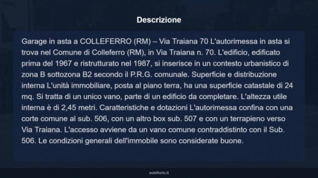 Immobile in asta di 24 m² in vendita a Colleferro - Foto 5