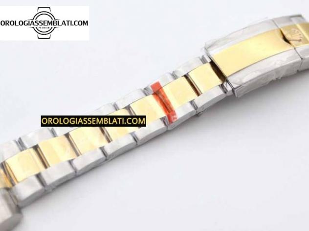 Rolex Replica GMT MASTER II 116713 LN 904L SS MIGLIOR EDIZIONE SU BRACCIALE SS/YG 3186 - Foto 12