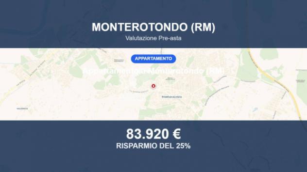 Immobile in asta di 90 m² in vendita a Monterotondo