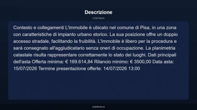 Immobile in asta di 300 m² in vendita a Pisa - Foto 10