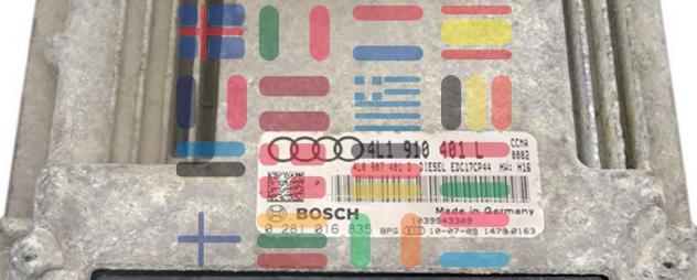 0281016835 4L1910401L Audi Q7 3.0 centralina motore Bosch - Foto 2