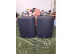 Impianto Professionale Attivo Turbosound 2 Subwoofer e 2 Teste con Cover.