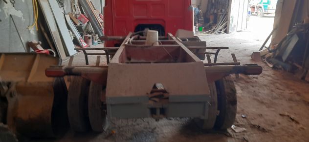 Fiat OM 40 NC 35 A – Autocarro con ribaltabile Massari – Anno 1985