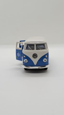 Welly Volkswagen T1 bus 1963 49764 1/34 blue - Foto 6