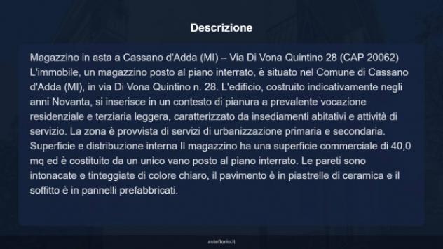 Immobile in asta di 40 m² in vendita a Cassano d'Adda - Foto 10