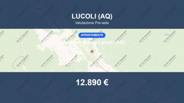 Immobile in asta di 44 m² in vendita a Lucoli