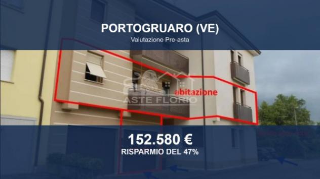 Immobile in asta di 146 m², box auto in vendita a Portogruaro