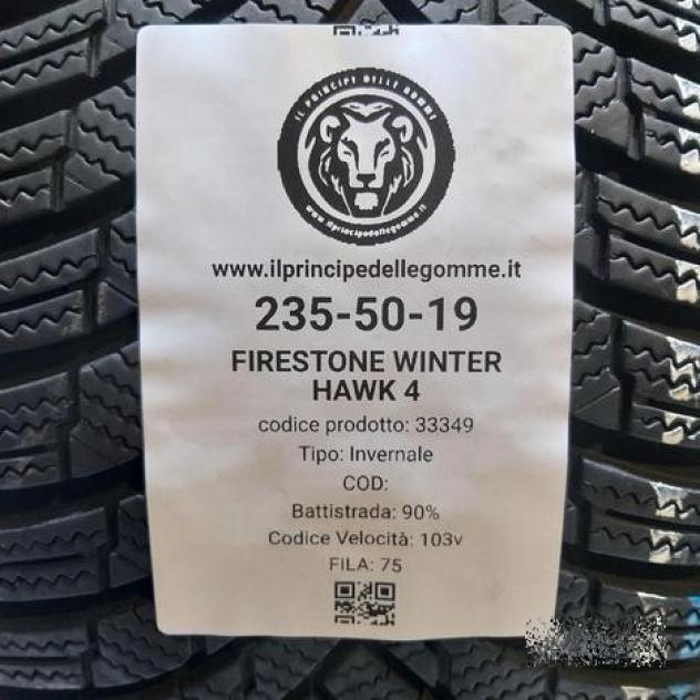 2 gomme 235 50 19 firestone a33349 - Foto 2