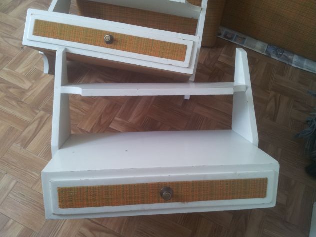 2 COMODINI CON ABBINATE TESTATE DEL LETTO - Foto 2