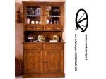 Credenza in legno massello in stile classico, arte povera