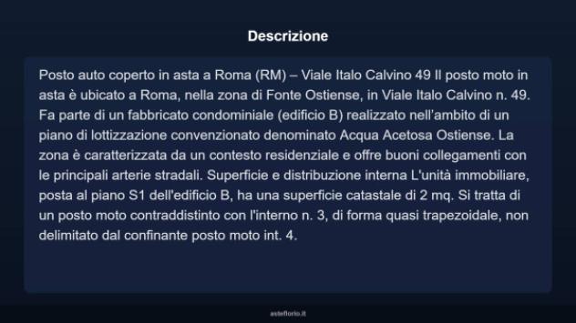 Immobile in asta di 2 m² in vendita a Roma - Foto 6