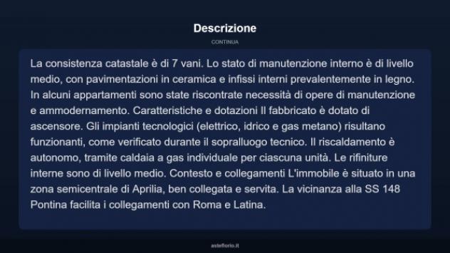 Immobile in asta di 122 m² in vendita a Aprilia - Foto 9