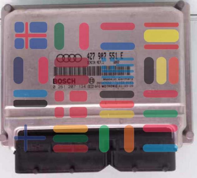 0261207134 4Z7907551E Audi A6 2.7 centralina motore Bosch