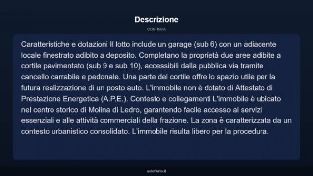 Immobile in asta di 127 m², box auto in vendita a Ledro - Foto 5