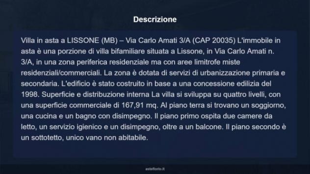 Immobile in asta di 167 m² con più di 5 locali e box auto doppio in vendita a Lissone - Foto 18