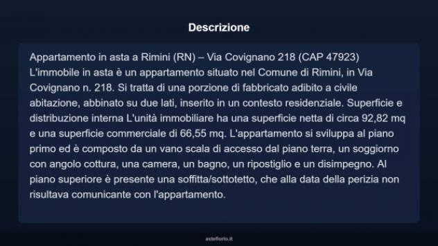 Immobile in asta di 92 m² in vendita a Rimini - Foto 3