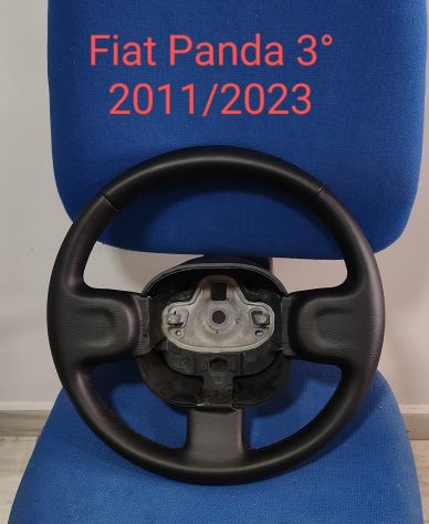 Volante in pelle Fiat Panda 3 serie 2011/2023 - Foto 4