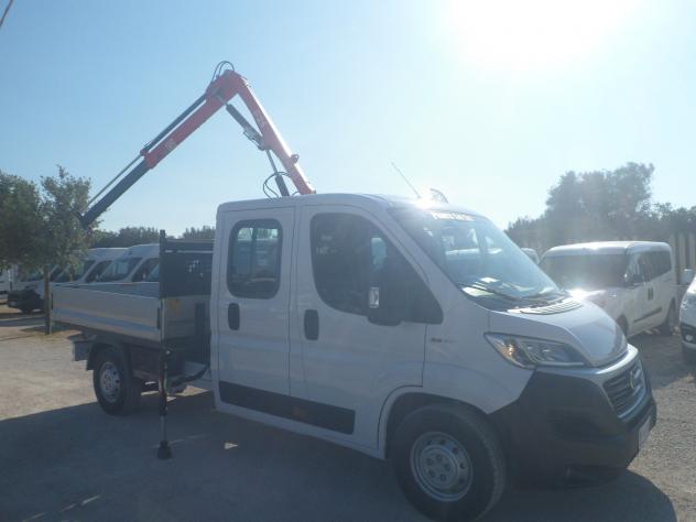Fiat Ducato doppia cabina cassone con gru - Foto 3
