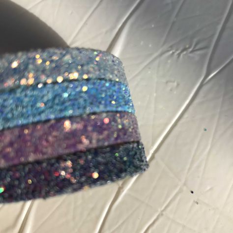Fettuccia mignon glitterato per Artigianato - Foto 2