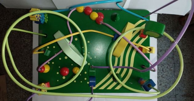 GIOCO INFANZIA VINTAGE ANNI 70 IN LEGNO - Foto 6