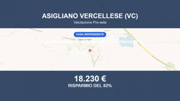 Immobile in asta di 247 m² in vendita a Asigliano Vercellese