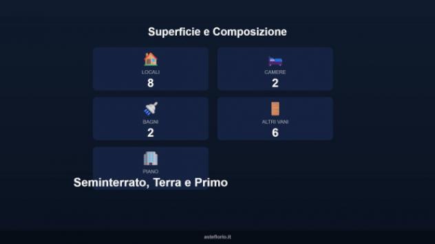 Immobile in asta di 163 m² con più di 5 locali e box auto in vendita a Gualdo Cattaneo - Foto 17