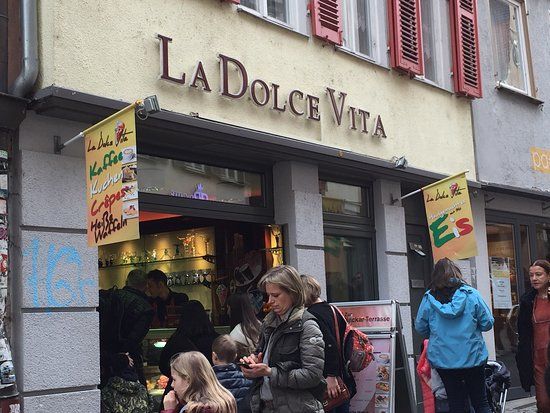 Gelateria (Tubinga - Germania- Pressi Stoccarda)