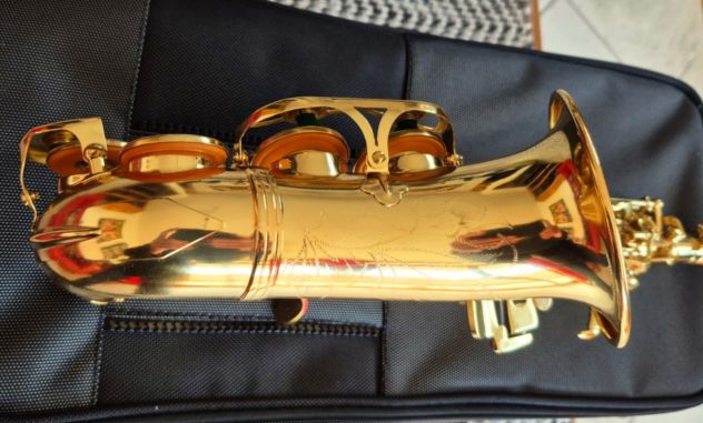 Sax Soprano CURVO YANAGISAWA SC 991 Style Gold Nuovo (Garanzia) - Foto 8