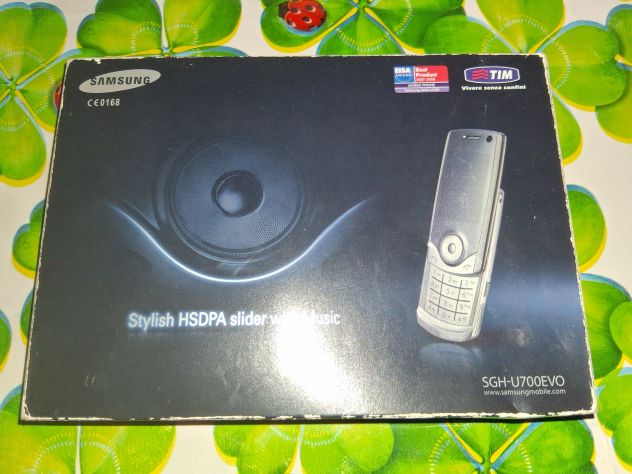 Cellulare Samsung SGH-U700 EVO Ultra Edition II 2007 - nuovo ancora confezionato