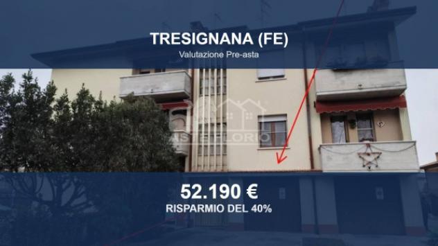 Immobile in asta di 127 m², box auto in vendita a Tresignana