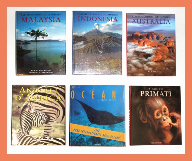 Libri fotografici NUOVI: viaggio, natura, animali