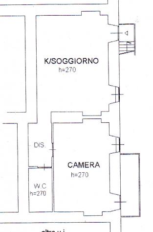 APPARTAMENTO di 2 vani e di 80 mq (PAVIA) rif. GARIBALDI 1000 - Foto 2