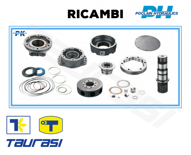 Ricambi Poclain Hydraulics Vendita Revisione garanzia