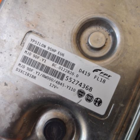 centralina motore magneti marelli 55274368 new lancia ypsilon 1300 mjet 95 cv. - Foto 3