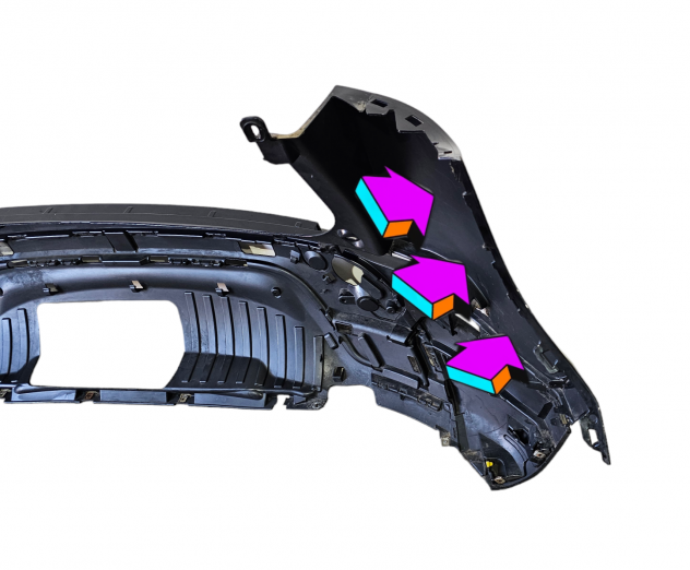 PARAURTI POSTERIORE COMPLETO LAND ROVER Range Rover Evoque Serie K8D2-17D781-AAW (18) - Foto 10