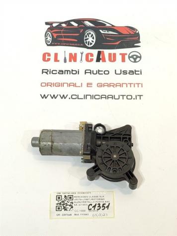 MOTORINO ALZAVETRO ANTERIORE SINISTRO MERCEDES SLK Serie (W170) 191743-XXX 0130821671 111943 (9604)