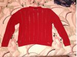 Maglia Donna a manica lunga Made in Italy in maglia traforata, tessuto fresco