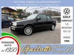 Volkswagen Golf Golf Cabriolet 1.6 cat