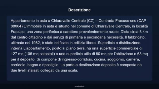 Immobile in asta di 106 m² in vendita a Chiaravalle Centrale - Foto 9