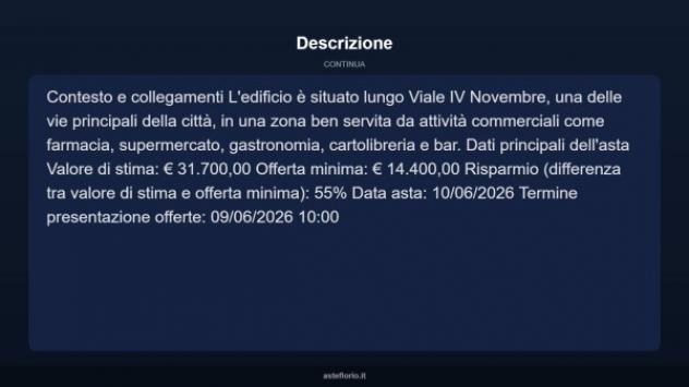 Immobile in asta di 33 m² in vendita a Offida - Foto 8