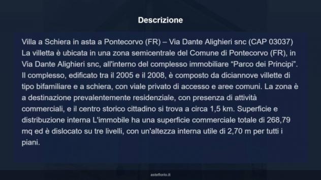Immobile in asta di 268 m² con più di 5 locali in vendita a Pontecorvo - Foto 18