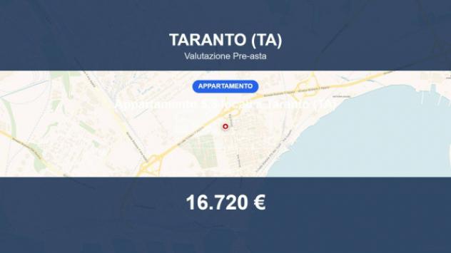 Immobile in asta di 70 m² in vendita a Taranto