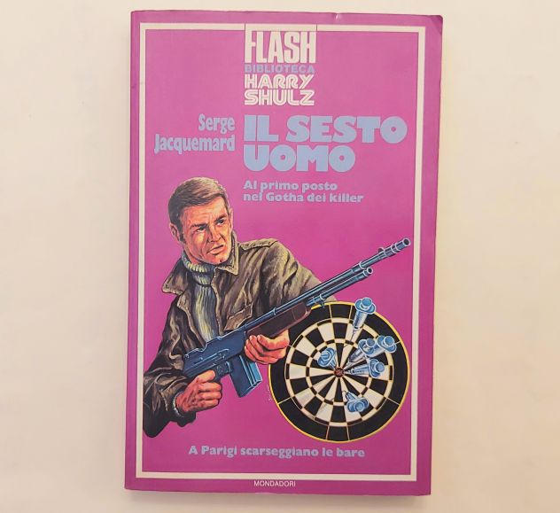 Il sesto uomo di Serge Jacquemard 1°Ed.Arnoldo Mondadori, 1982