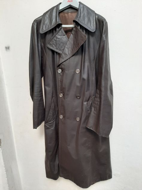 giaccone uomo vintage in pelle