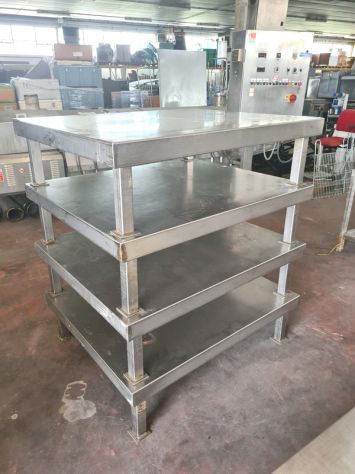 5 alzatine inox per attrezzature usate - Foto 2