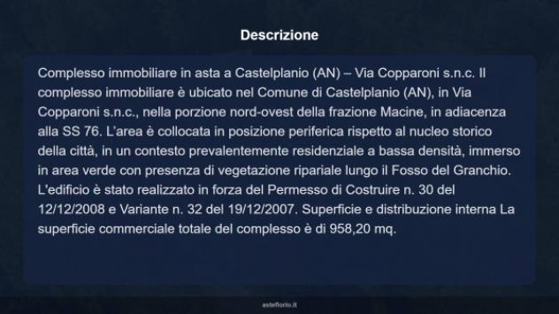 Immobile in asta di 958 m² in vendita a Castelplanio - Foto 7