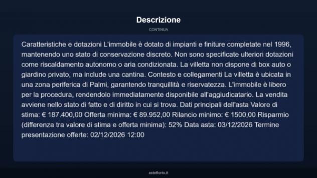 Immobile in asta di 209 m² in vendita a Palmi - Foto 7